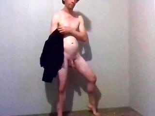 Trying Clothes Playing, Dressing and Undressing - Printed T-shirt Pt 12