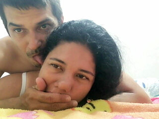 Girlfriend Wanting to Fuck Hard in White Lingerie