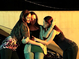 The Three Lesbians Enjoy Each Other Passionately