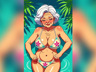 Old Granny Teasing Animation