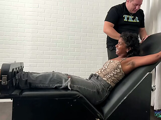 TICKLISH CHICKS - Lady Phoenix Gets Her Sensitive Spots Worked Over While Fighting the Tickles