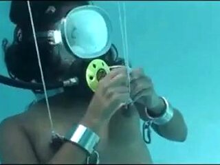 Under Water Metal Bondage