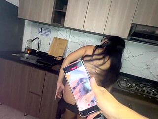 I Went Into My Room to Masturbate in Front of Her and Ended up Fucking