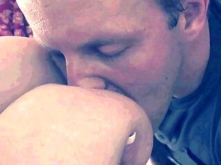 Fat Slave Girl with Big Tits Fucked and Cumshot by Master