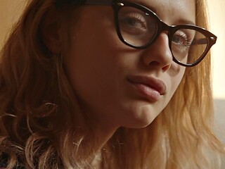 Blonde Clarice Teases Small Tits