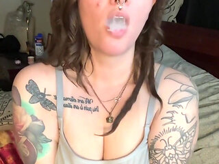 Virtual Smoking Sex, Riding POV and Drooling with Chery Trees