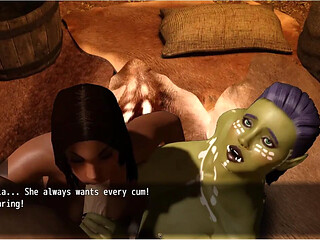 A Struggle with Sins - Gameplay - Roleplay - Tia& Maui Threesome in Hut