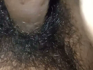 A milf women helping me for make my cock hard she show her ass and boobs and wet pussy