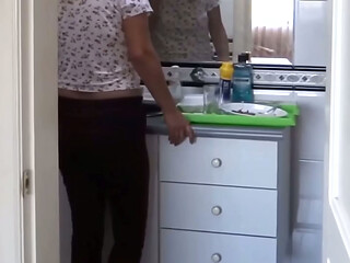 I love watching my stepson cum while I masturbate and moan for cock.