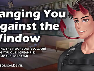 Fucking You Against the Window (Male Audio Roleplay) - Eating You Out and Pounding Your Hole - Diabolical D3vil