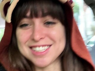 Amateur teen outdoor sex