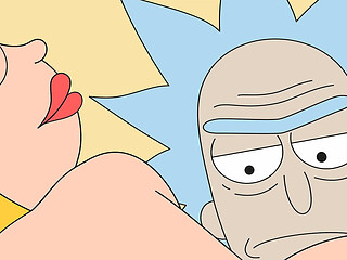 Rick and Morty Gets Ride Francine