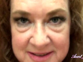 POV : Redhead Mature MILF Ginger Brings Out Her Toy For You