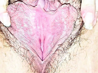 Karlythoth Hairy Latina BBW Shows Big Ass and Pussy Closeup