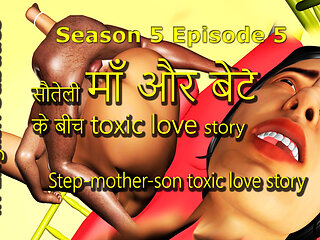 S5_ep05 Stepmom and Stepson Dark Desi Love Story