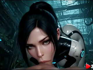 Eve is getting fucked by a big dick [AI]