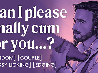 ASMR Audio Porn: Femdom Trains Her Male Sub to Cum on Command - Pussy Licking & Orgasm Control - Erotic Audio Roleplay for Women