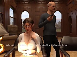 Step Sister Fun with Office Old Boss