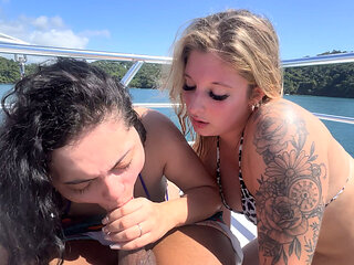 Boat Party Turns Into Swingers Gone Wild with Super Hot Blowjob