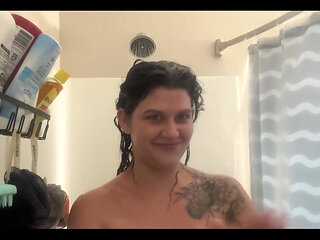 MILF in the Shower