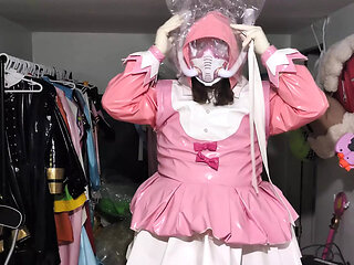 PVC Magical Girl Snorkel and Bagging Breathplay Vibraitor