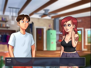 Summertime Saga ep 85 - Encontrei a Ruiva Batendo Siririca