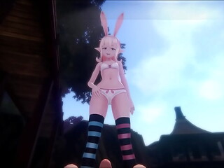 Monster Girl Island: Prologue Shuri Runalun Ella necesita correcci&oacute_n y darle una buena leccion