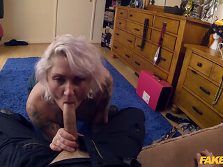 Fake Cop - Tallulah Tease Inked up and Fucked Deep in the Ass
