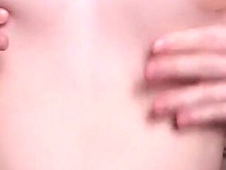 Real Homemade Nipple Play, Nipple Orgasm of Young Student