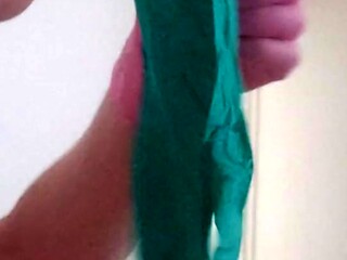 Gloved Solo Fleshlight Fun