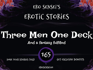 Three Men One Deck (Erotic Audio for Women) [ESES165]