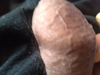 gay man very entertained with his great penis