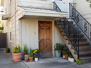 Cuckold Watches His Girlfriend Cheat to Pay Rent - Bi-sexual Encouragement Cuckolding Cum Kiss