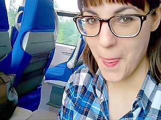 Public Blowjob On The Train! - Teacher Of Magic With Teacher Magic