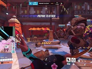 Healing turns on my toy - Overwatch Healslutting Kiriko