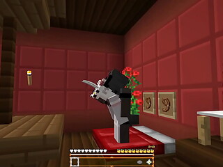 Minecraft lesbian esex with a cute girl