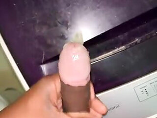 Condom handjob video