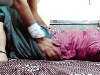Desi GF takes a pounding from young man's big cock