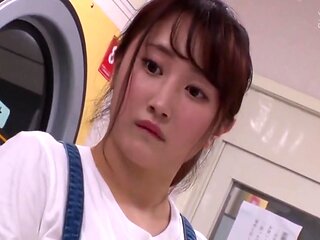 Stacked Asian Teen 18+ Gets Her Juicy Peach Fingered In Public