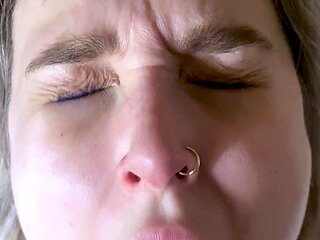 Sexy amateur blonde blowjob amp cumshot HD