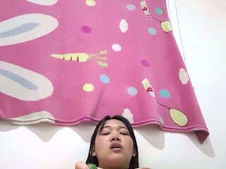 Ep 2 Stuffing a Cucumber with a and Playing Sexy in Front of the Camera