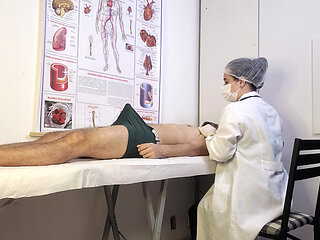 Patient Becomes Rigid in Front of the Nurse During the Examination