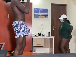 Big Ass Bouncing on 2 Big Dick Raw and Deep