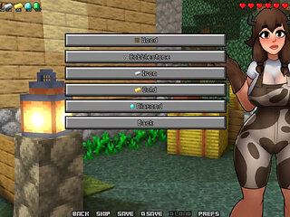 Minecraft Horny Craft - Part 2 - Hot Cowgirl Make Ahegao and Strip by Loveskysanhentai
