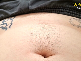 Worship My Hairy BBW Bellybutton