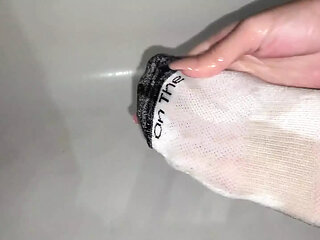 Foot Oil Massage in Ankle Socks