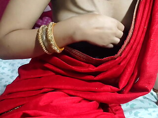 Desi Bhabhi First Night Suhagraat Sex with Her Husband