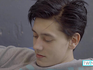 Tattooed Oliver V Takes Brunette Logan S Deep And Hard!