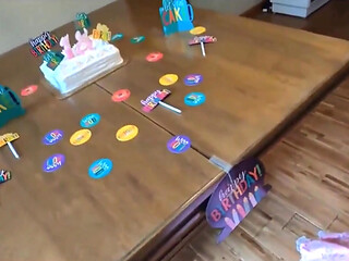 Sweet Teen Celebrates Her 18th Birthday with Her Stepfather