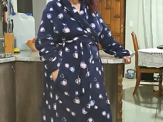 Amateur Big Tits MILF JOI in Kitchen POV